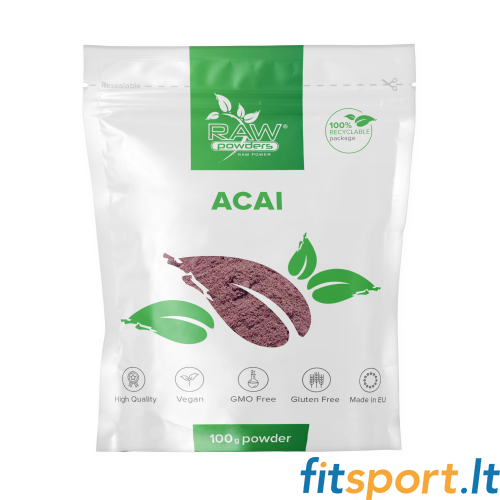 Raw Powders Acai-Beeren-Pulver (100 g) Raw Powders Acai-Beeren-Pulver (100 g)